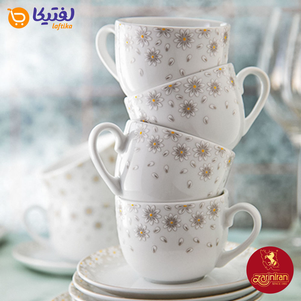 سرویس چای خوری طرح کامومیلا